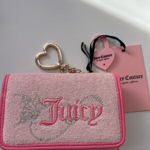 Juicy Couture Wing It Double Sided Trifold Wallet